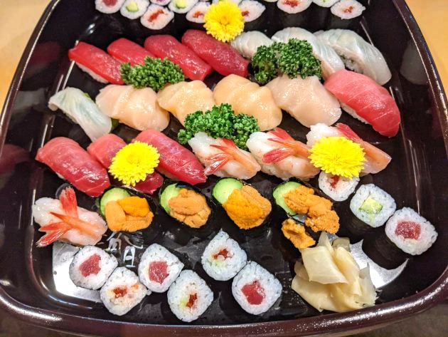 寿司盛り合わせ